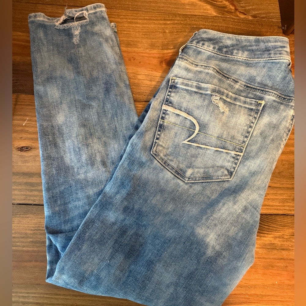 Women’s American Eagle Distressed Ankle Jegging